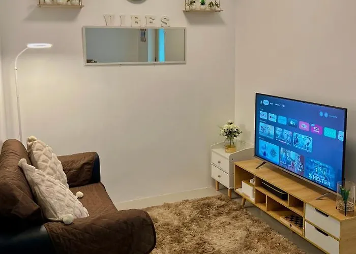 Apartment Minimalist Nordic 1br With Balcony River View