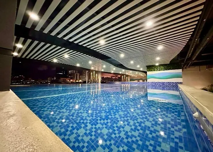 Minimalist Nordic 1br With Balcony River View Apartment Manila